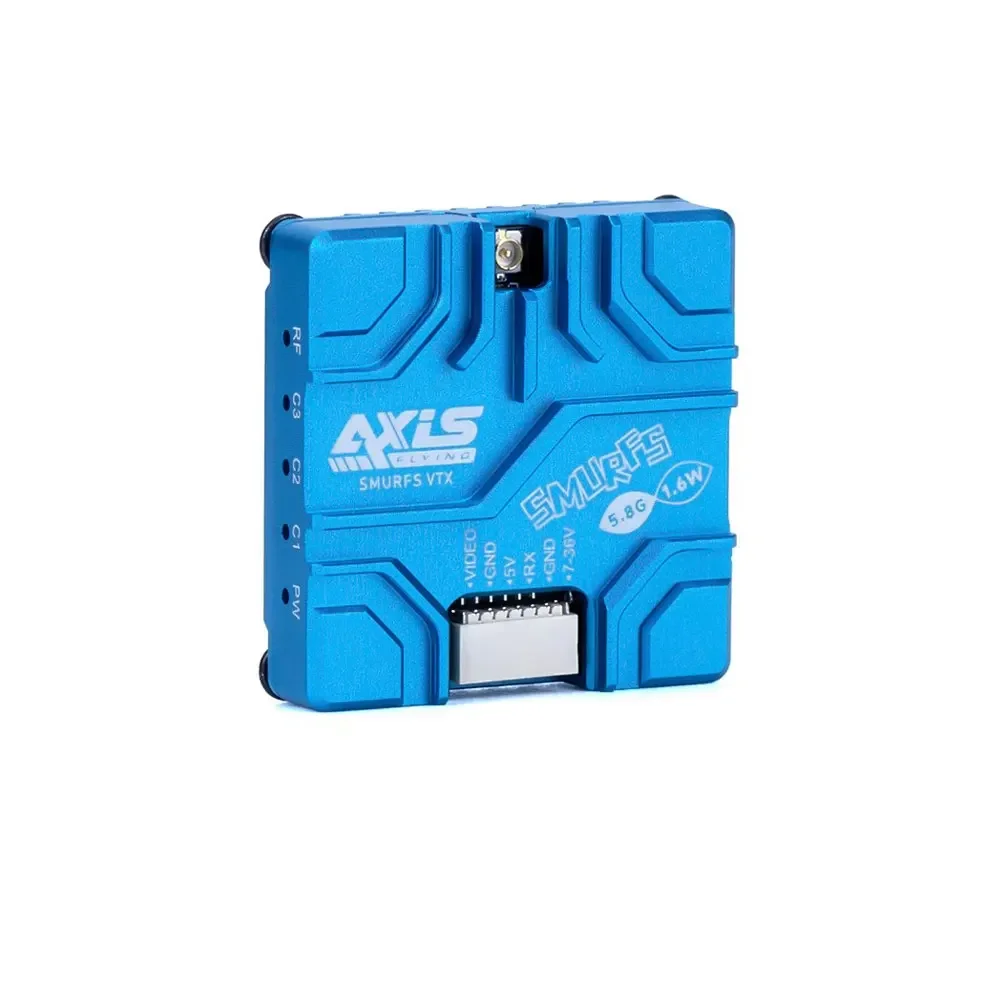 Axisflying VTX 5,8G 1,6 W transmisión de imagen analógica 25/100/2501800/1600 mW 7 V-36 V para RC FPV Freestyle Drone - imagen 3