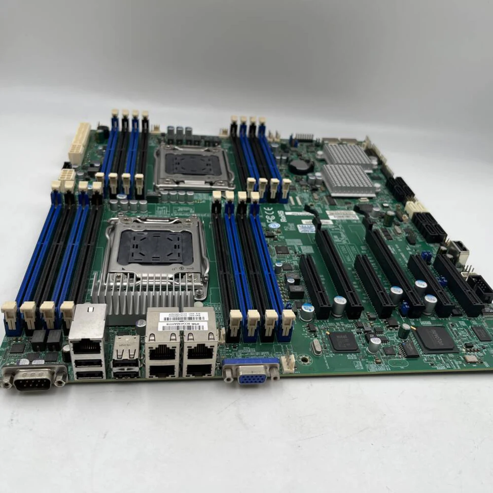 Para placa base de servidor Supermicro LGA2011 E5-2600 familia C602 ECC DDR3 PCI-E3.0 SATA3 SAS2 IPMI2.0 USB2.0 X9DR7-LN4F - imagen 4