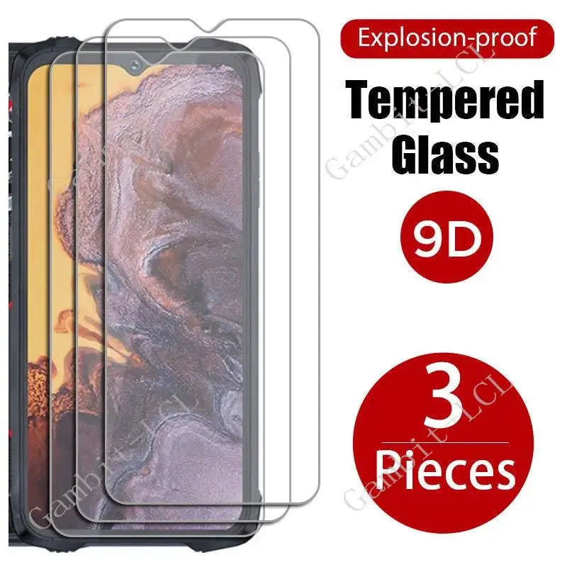 3 uds vidrio templado para Cubot KingKong 9 6,58 "protección en KingKong9 King Kong Kong9 película protectora de pantalla