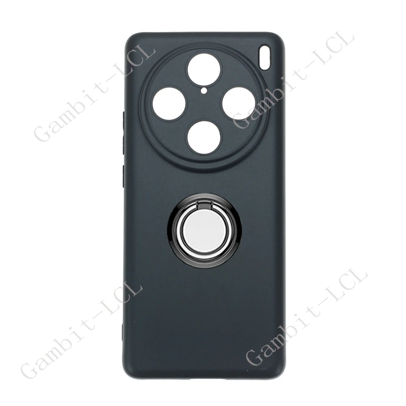 Para Vivo X100 Ultra X100 X100s Pro X200 Pro Mini X100Pro soporte de anillo trasero funda de teléfono suave TPU Original cubierta a prueba de golpes - imagen 5