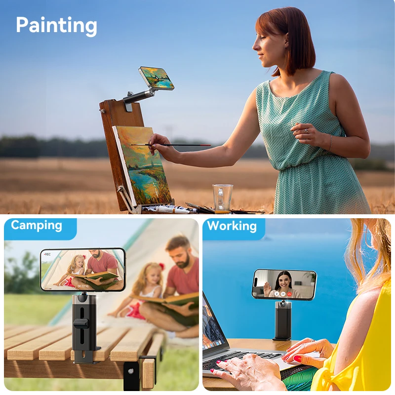 Joyroom-soporte magnético para teléfono de avión, elementos esenciales de viaje, rotación Flexible, manos libres, soporte para teléfono de avión para iPhone JR-ZS413 - imagen 5