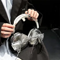 Funda AirPods Max Cuero Galvanizado con Lazo – Protección Suave