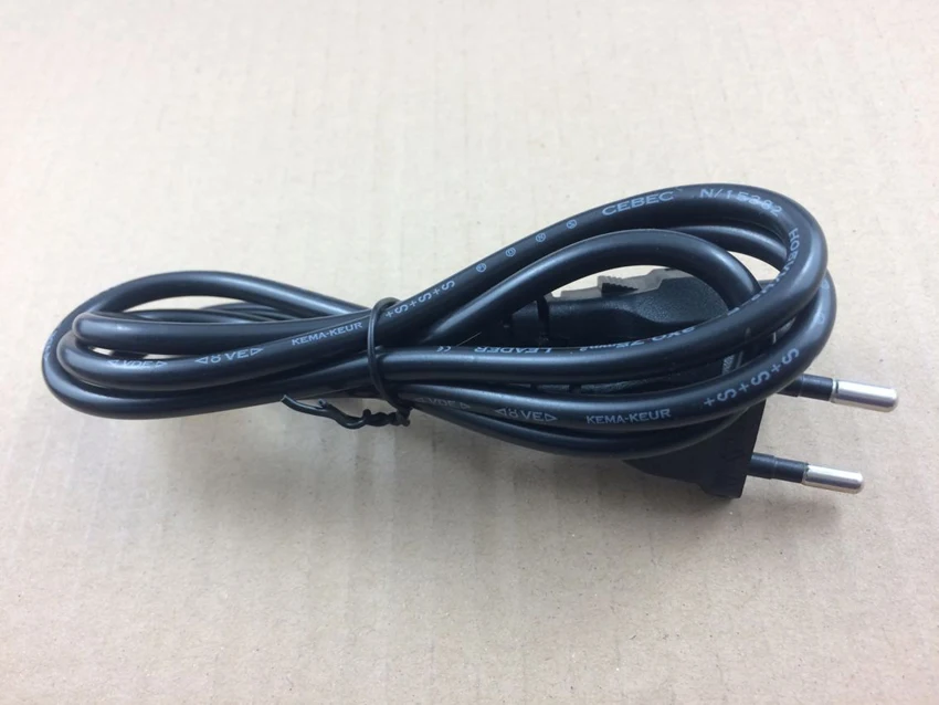 Cable Alimentación Portátil 3 Clavijas Enchufe Europeo/EE.UU. - imagen 3