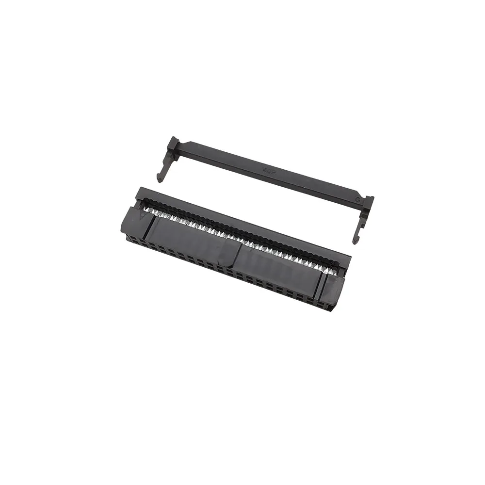 10 Uds FC-6/8/10/12/14/16/18/20/24/26/30/34/40/50 Pin conector hembra IDC de paso de 2,54mm para Cable plano tipo cinta de paso de 1,27mm - imagen 4