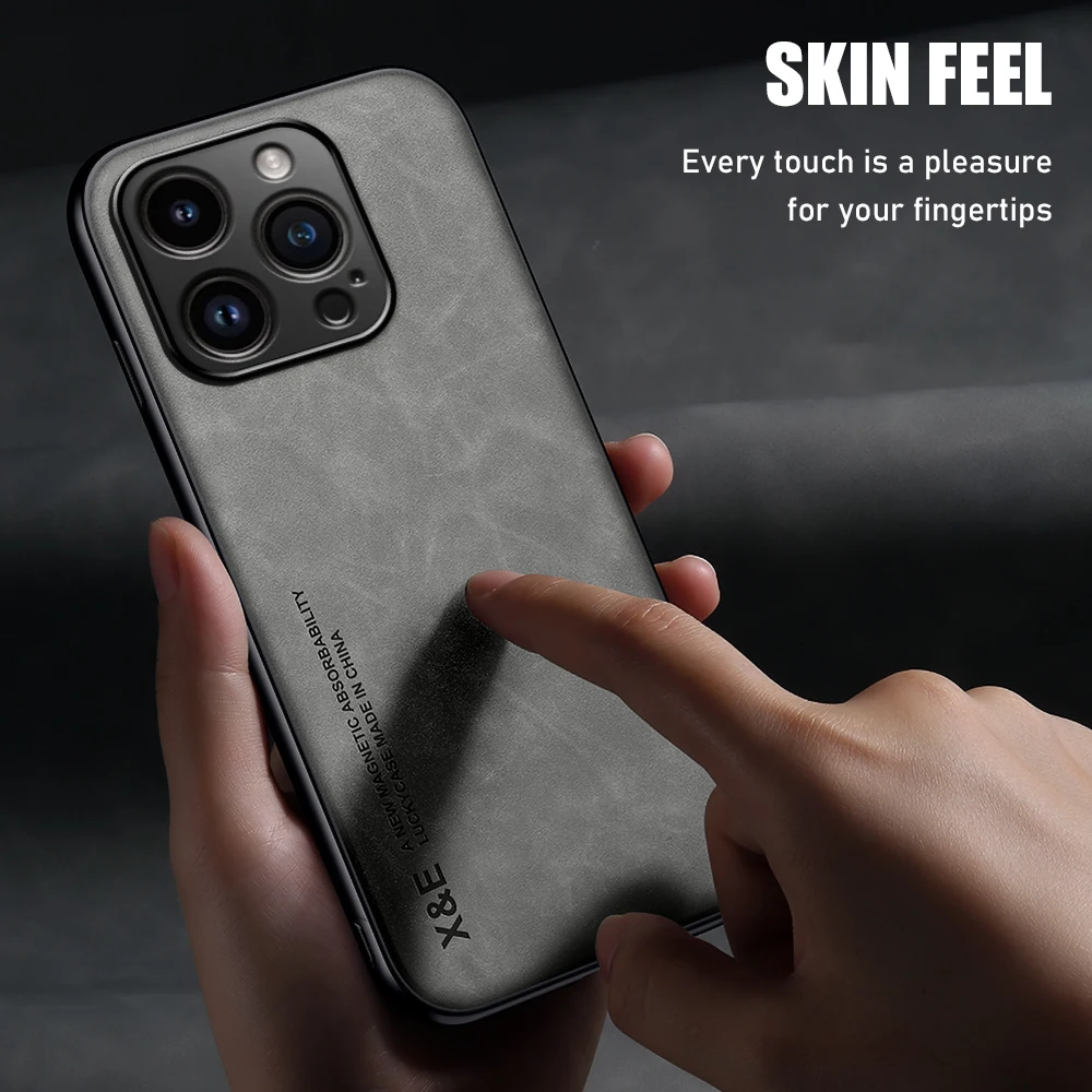 Funda de cuero magnética de lujo para Oneplus 13 12 11 10T 8 9 Pro 7 8T 9RT ACE 5 2 3V Nord Funda Capa soporte para coche - imagen 4