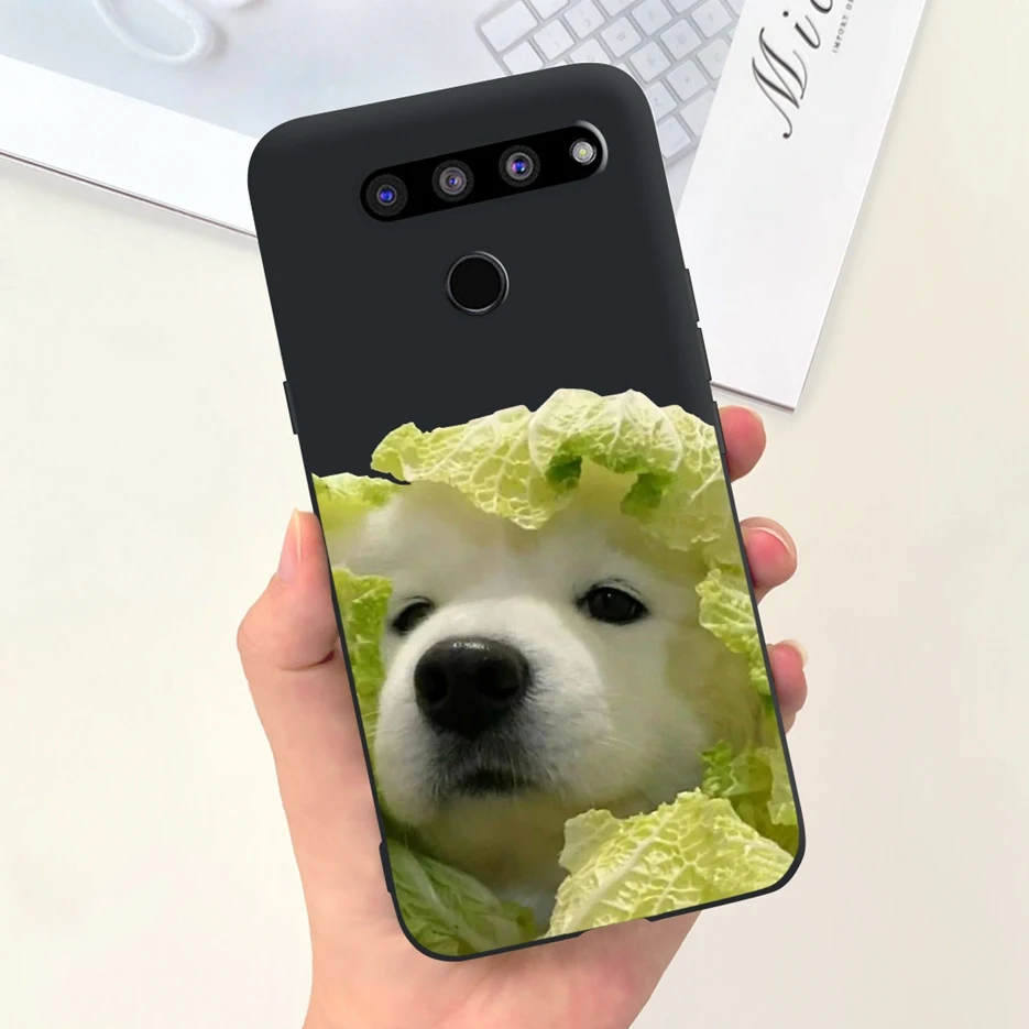 Para LG V50 ThinQ 5G funda LM-V500N cubierta pintada de caramelo de lujo para LG V50s ThinQ 5G LM-V510N funda de teléfono para LG V40 ThinQ bolsas suaves - imagen 3