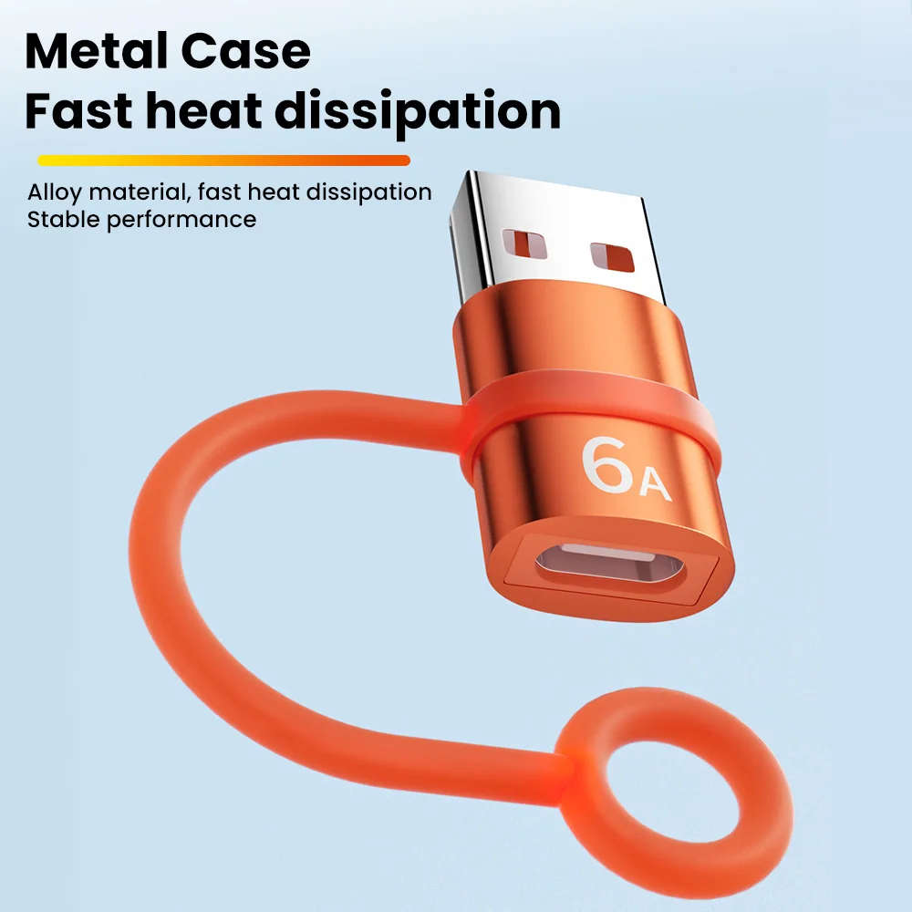 Elough-Adaptador USB 3,0 a tipo C, Conector de carga rápida OTG 3,0, convertidor USB C hembra a USB macho para portátil, Xiaomi y Samsung - imagen 5