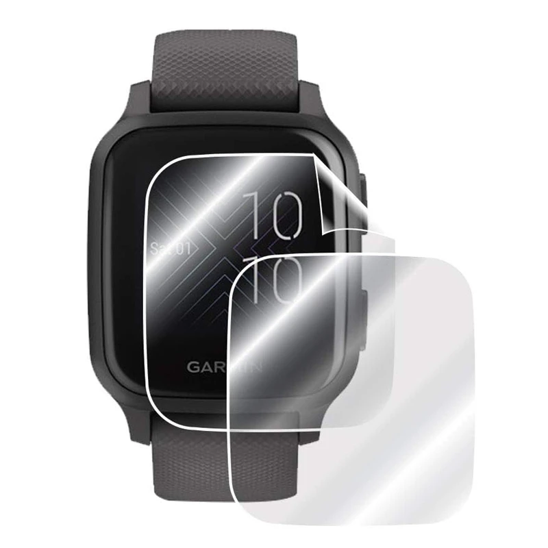 Película protectora para Garmin Venu SQ2 SQ Clean Protector de pantalla de TPU para Garmin Venu SQ2 Music/SQ Music (no vidrio) película de hidrogel - imagen 2