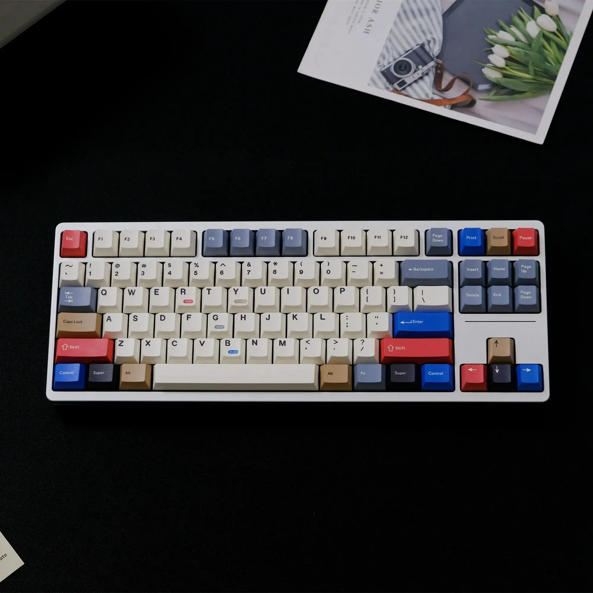 GMK Juego de teclas de cien luces, 151 teclas, Material PBT, perfil de cereza para teclado mecánico MX Switch 68/75/84/87/96/98/104 - imagen 3