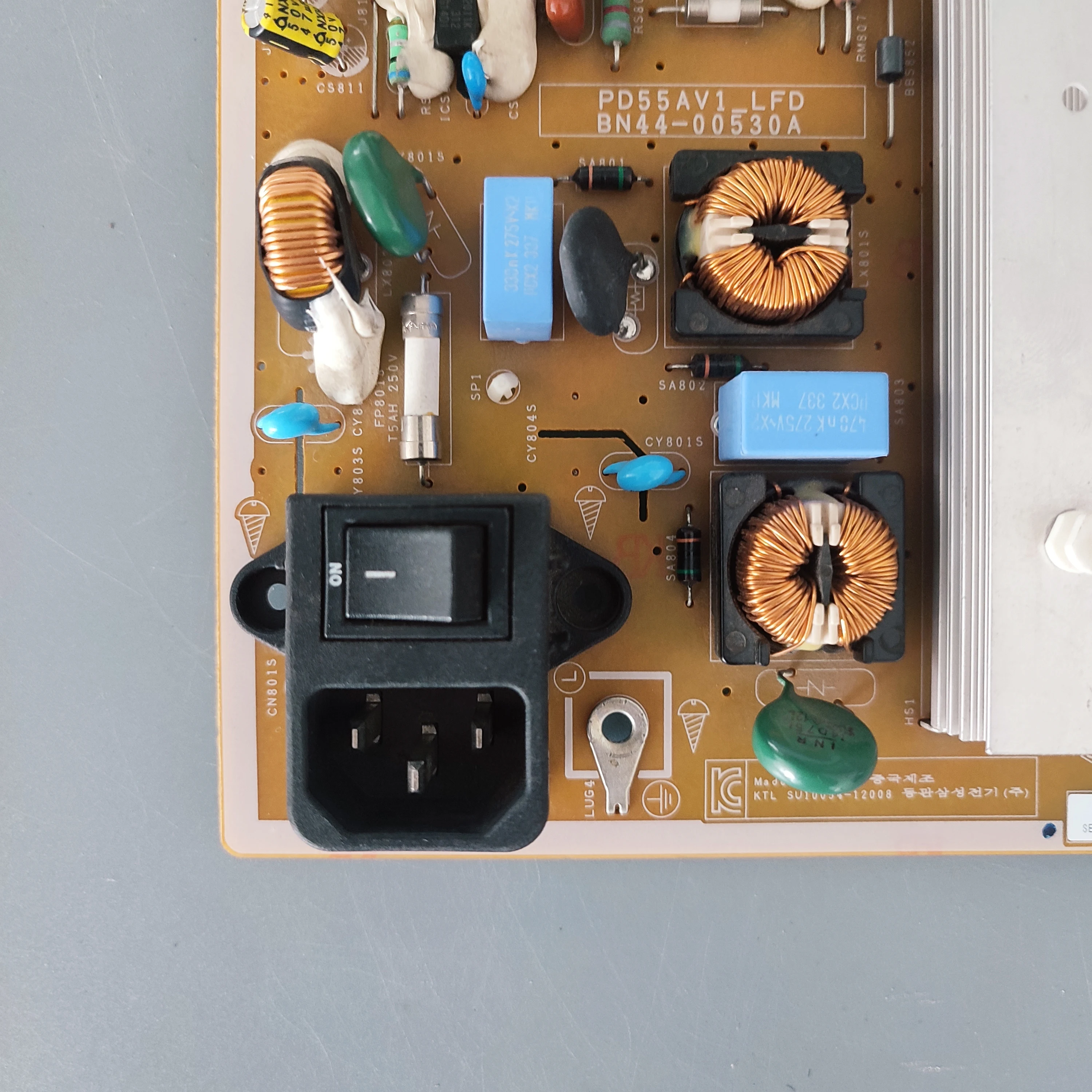 Placa de alimentación ORIGINAL genuina BN44-00530A PD55AV1_LFD para TV Samsung ED55C - imagen 3