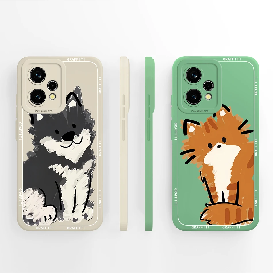 Para Realme 9 Pro Plus funda de teléfono animales divertidos suave silicona líquida carcasa de alta calidad para Realme9 cubierta trasera anticaída - imagen 5