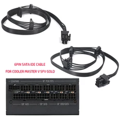 Cable PCIe 6 pines a 3 SATA modular para Cooler Master SFX Gold 850W