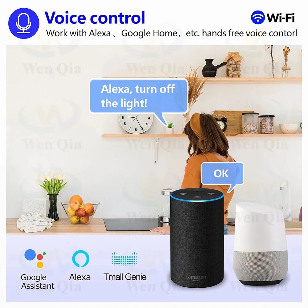 Módulo de interruptor inteligente Tuya Wifi AC DC 7V 12V 24V 48V USB 5V RF 433mhz Control remoto relé de 1/2 canales para Alexa Google Home - imagen 4