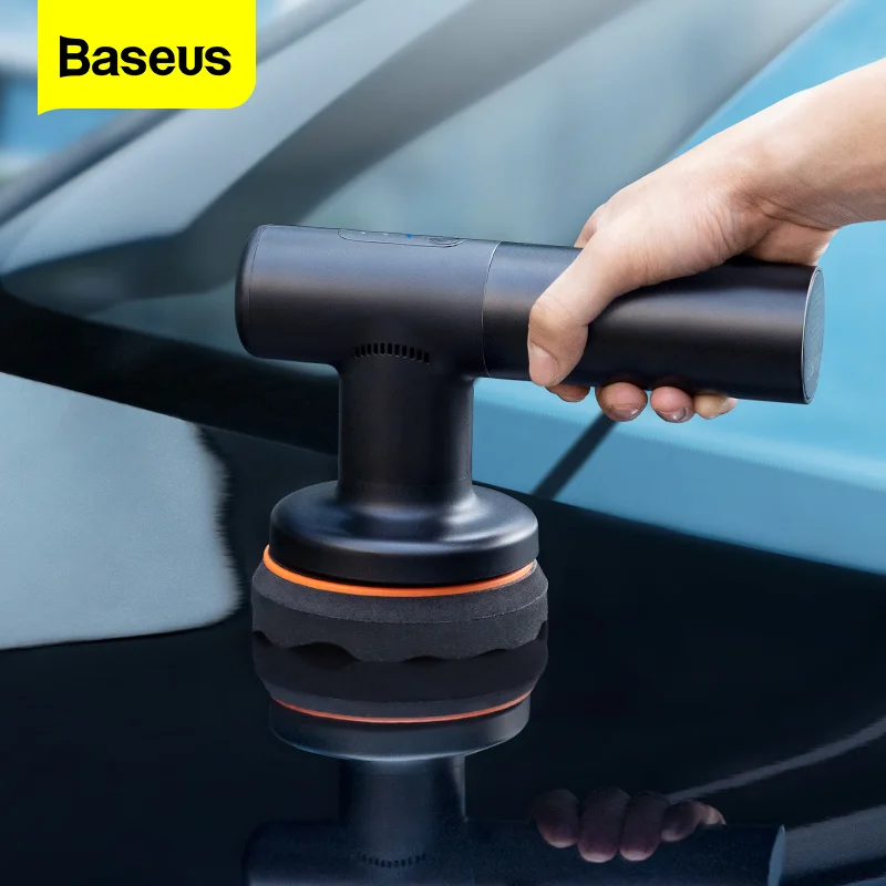 Baseus Pulidora Eléctrica Inalámbrica Coche Accesorios Herramientas Encerado Automático Velocidad Ajustable 3800rpm - Vista principal del producto