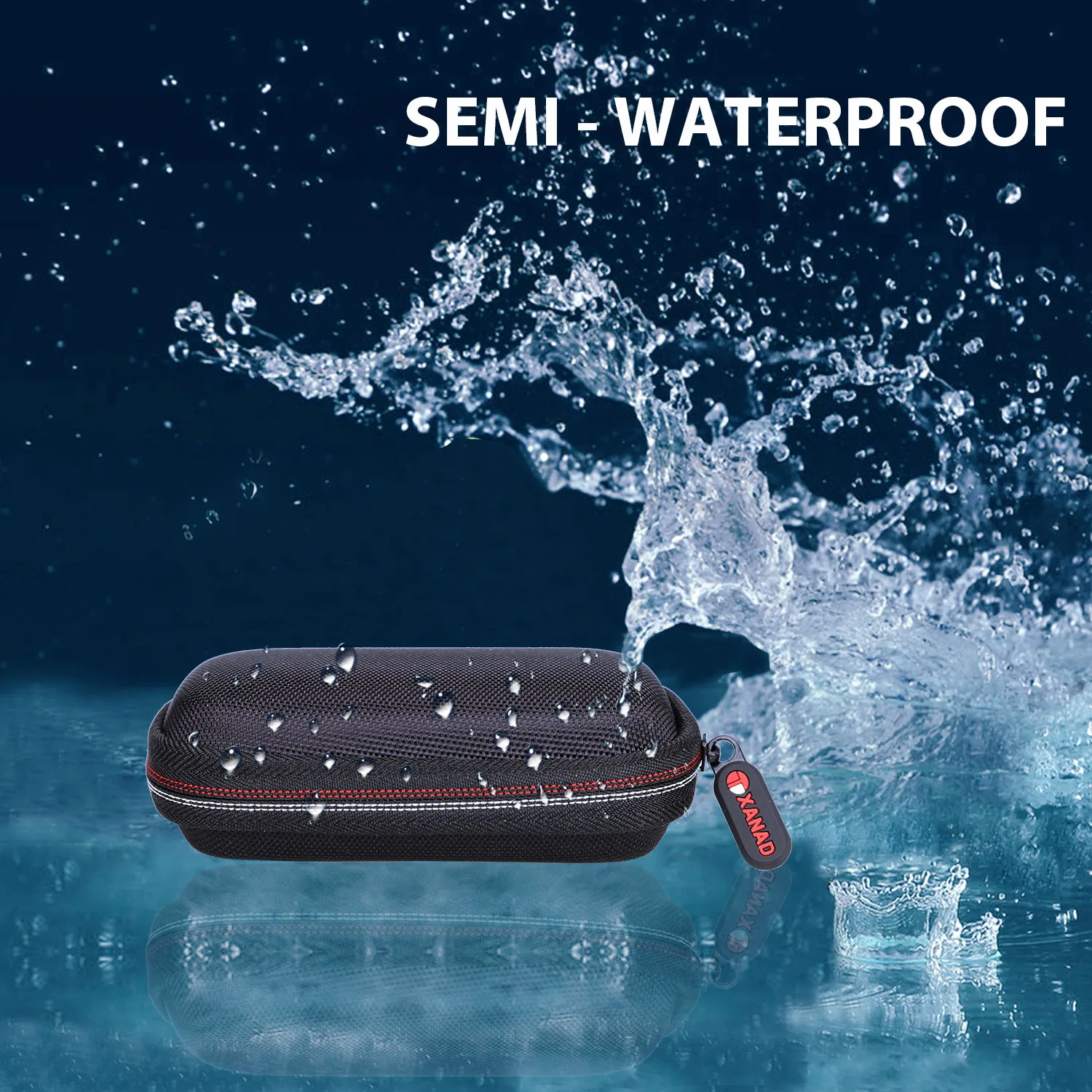 Estuche rígido XANAD EVA para SSD portátil SanDisk Extreme de 250 GB (SDSSDE60-250G-G25) Bolsa de almacenamiento de transporte protectora (solo estuche!) - imagen 3