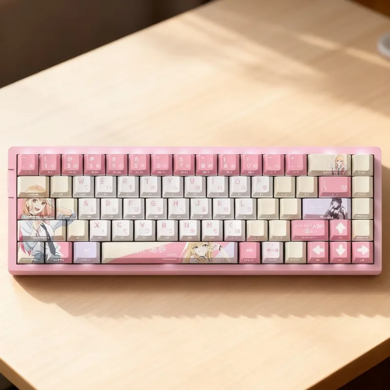 Enfield XiDuoChuanHaiMeng teclas Cherry perfil transmisión PBTl sublimación personalizada dibujos animados Anime punto Keycap regalos jugadores - imagen 2