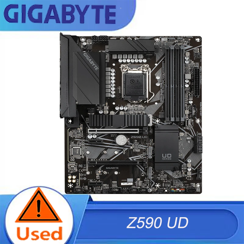 GIGABYTE Z590 UD (LGA 1200/ Intel Z590/ ATX/ Triple M.2/ PCIe 4.0/ USB 3.2 Gen 2/ 2.5GbE LAN/placa base)