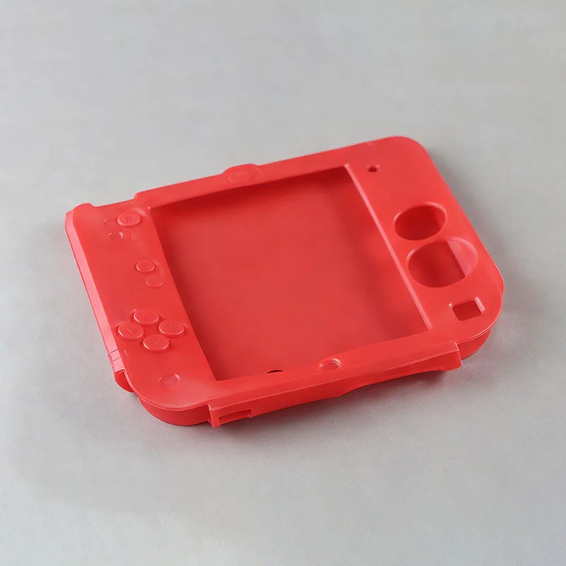 Funda protectora de silicona suave para juegos de Nintendo 2DS, accesorios, piel de Gel de goma a prueba de golpes y polvo, 1 ud. - imagen 4