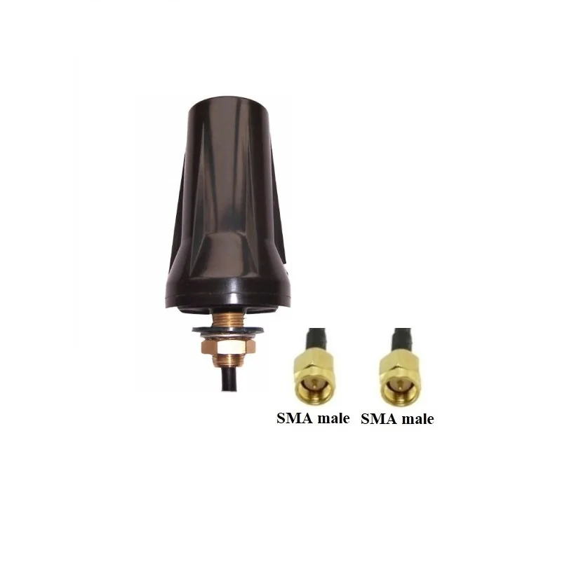 Beidou gps gsm 2 en 1 antena combinada impermeable uso exterior montaje con tornillo GPS glonass beidou gprs gsm antena combinada