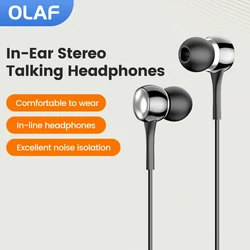 Auriculares jack Xiaomi/Huawei/Samsung con micrófono manos libres