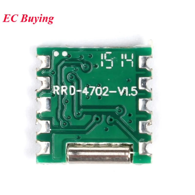 20 piezas/1 unidad F-102BC-QN-AF módulo receptor FM estéreo silicona SI4702 Chip TJ-FL102BC-V1.5 Placa de Radio MP3 MP4 - imagen 5