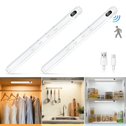 WILLED Luz de Armario con Sensor, Magnética y Recargable 3 Colores