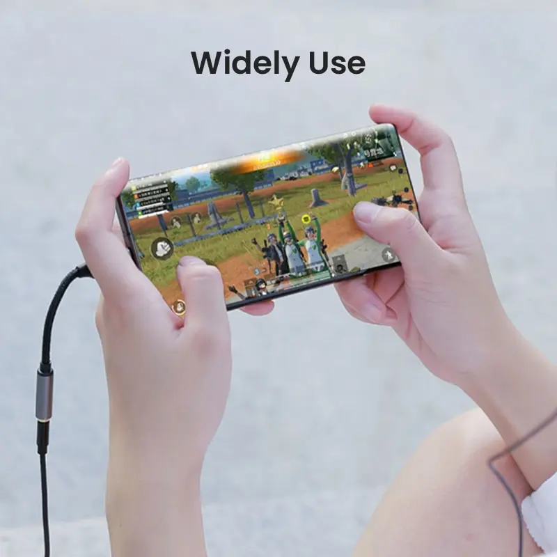 NIERBO USB C a 3,5mm hembra adaptador de conector de auriculares tipo C a Aux adaptador Dongle de Audio para Samsung Galaxy iPad Pro Pixel - imagen 5