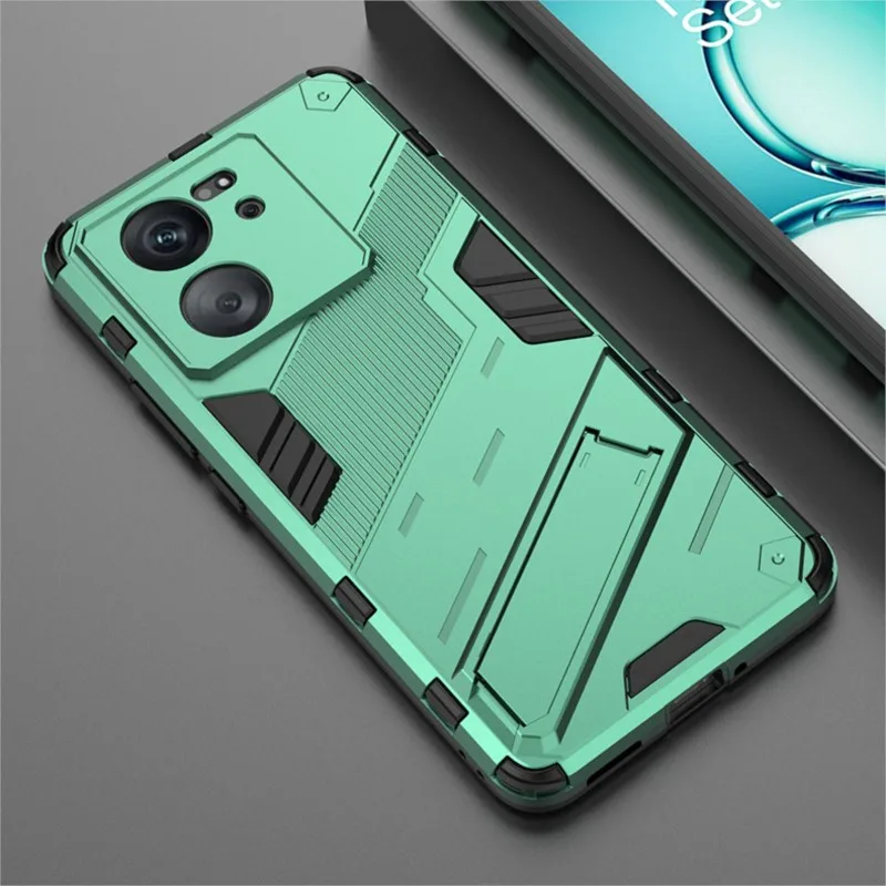 Funda a prueba de golpes CIBER de armadura sólida para Xiaomi Mi 14 13T 12 12T 11 Lite 11T Poco F3 F4 F5 Pro, funda con soporte, Fundas protectoras - imagen 3