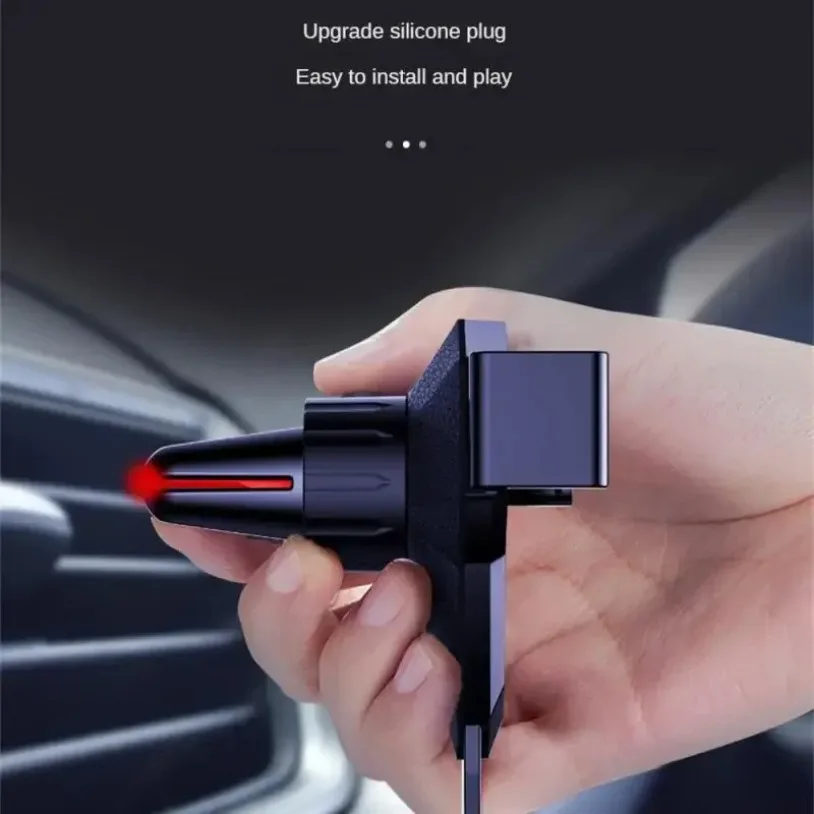 Soporte Universal para teléfono móvil, soporte de montaje para salida de aire de coche por gravedad, soporte para teléfono móvil, soporte GPS para IPhone Xiaomi - imagen 4