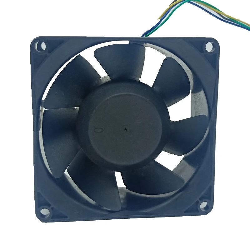 Ventilador de refrigeración, dispositivo de chasis de temperatura de 4 cables, 12V, 8038, DFS803812MDOT, 8cm, cantidad de viento 0,8a - imagen 4