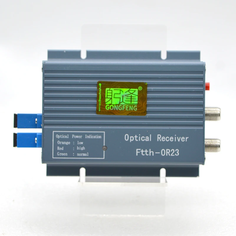 Receptor óptico de nodo FTTH WDM 82dBuV, salida de alto nivel 1550/1490/1310nm CATV PON, equipo de transmisión de red, 8 Uds., venta al por mayor - imagen 3