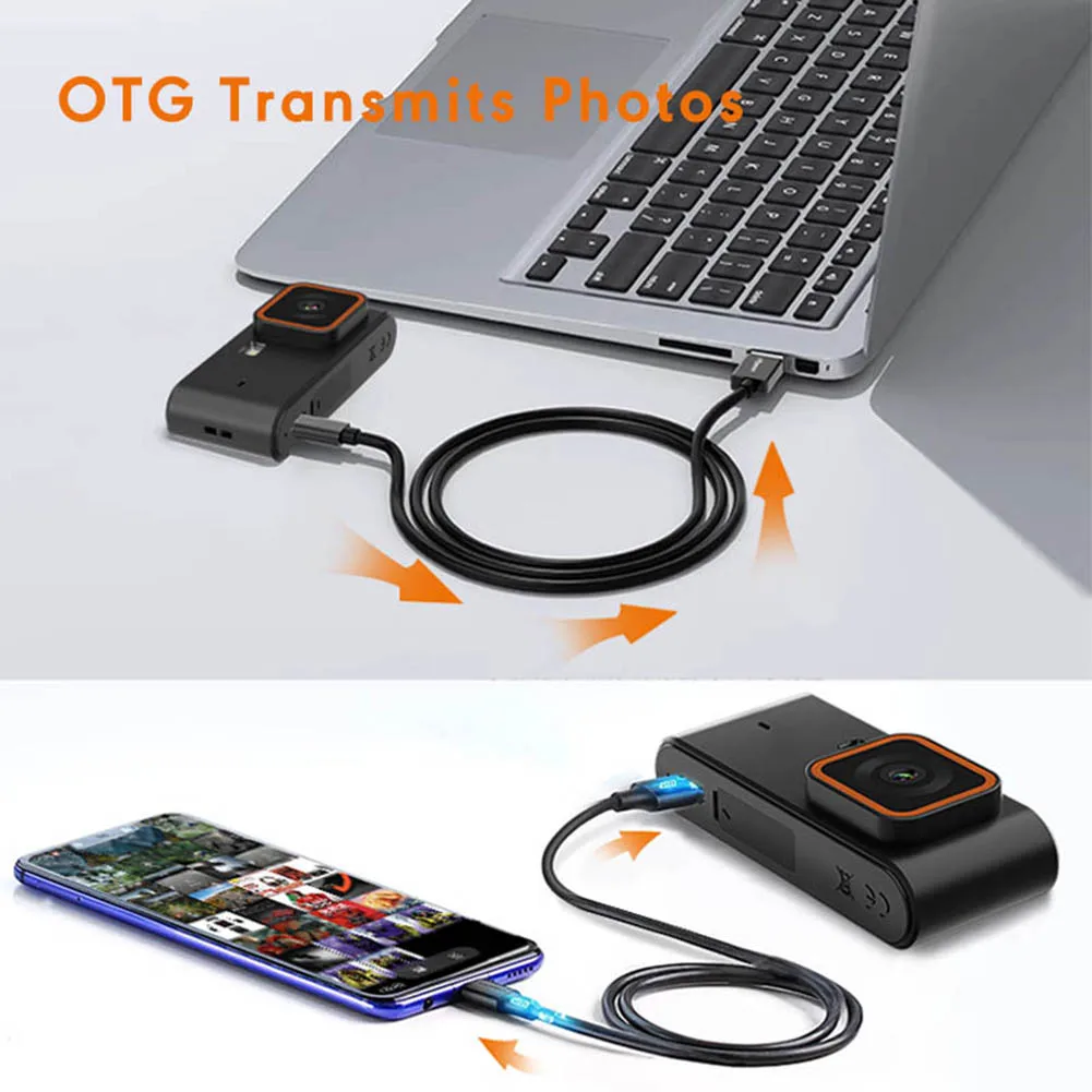 Cámara digital D100 4K Pantalla IPS de 1,47 pulgadas Cámara compacta retro HD 1080P Cámara pequeña de vlogging para principiantes de fotografía - imagen 5