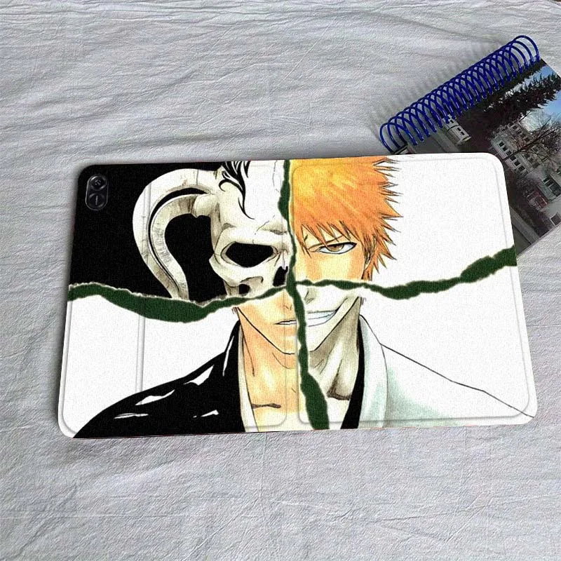 Bleach Anime Cool Shinigami para Honor Tab Pad MagicPad Tablet 6 7 8 9 10 13 V7 V8 X8a X9a X9 X8 GT GT2 Pro funda para tableta - imagen 3