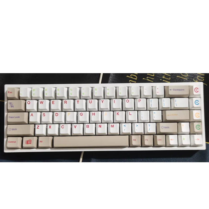 Teclas PBT GMK Handarbeige Perfil Cherry para interruptores MX - imagen 3