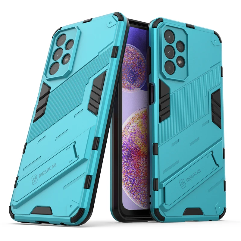 Para Samsung Galaxy A23 4G funda de silicona a prueba de golpes armadura de parachoques funda de teléfono para Samsung A13 33 53 52 73 04E 54 34 5G - imagen 5