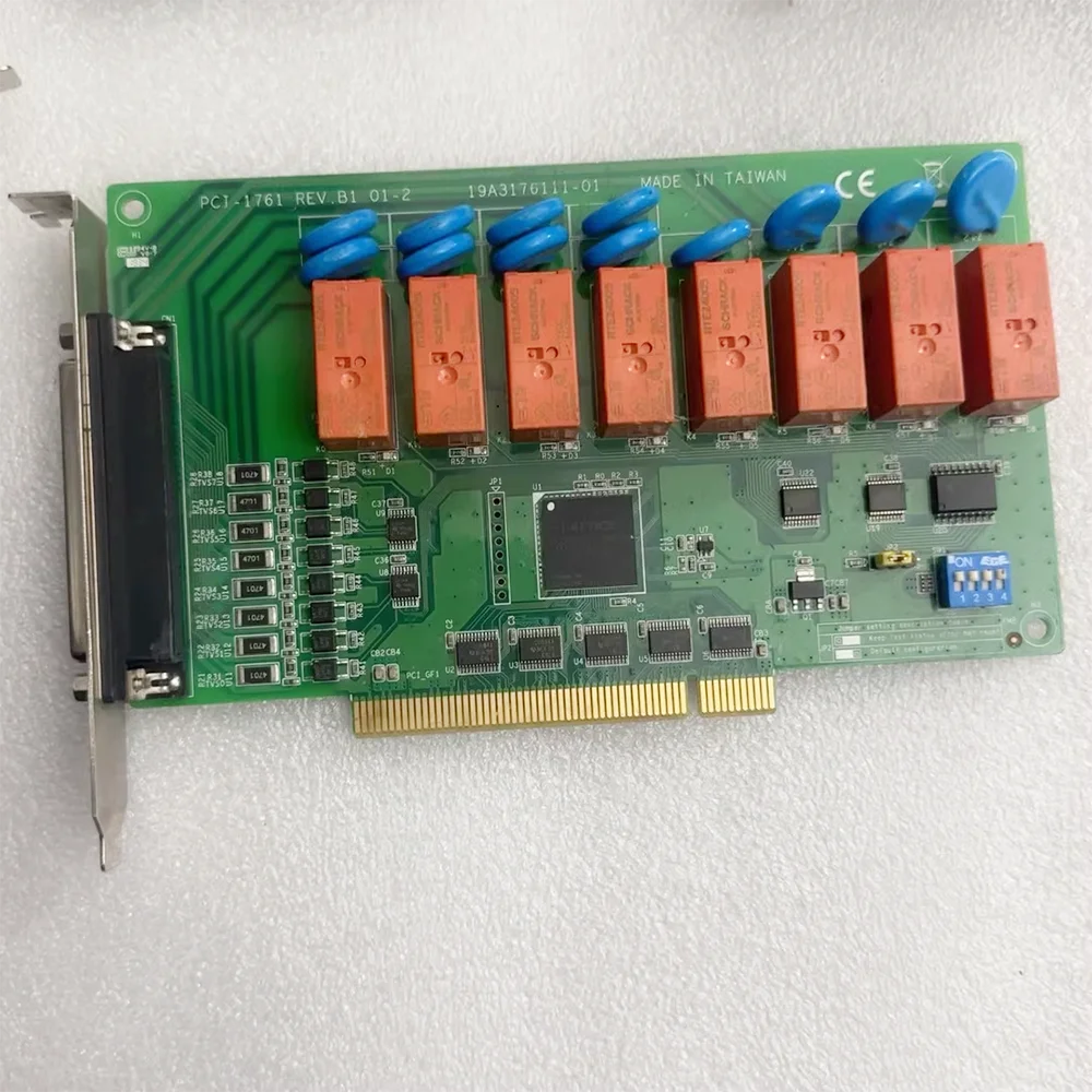 Para tarjeta de adquisición de datos Advantech PCI-1761 REV.B1 salida digital de relé de 8 canales