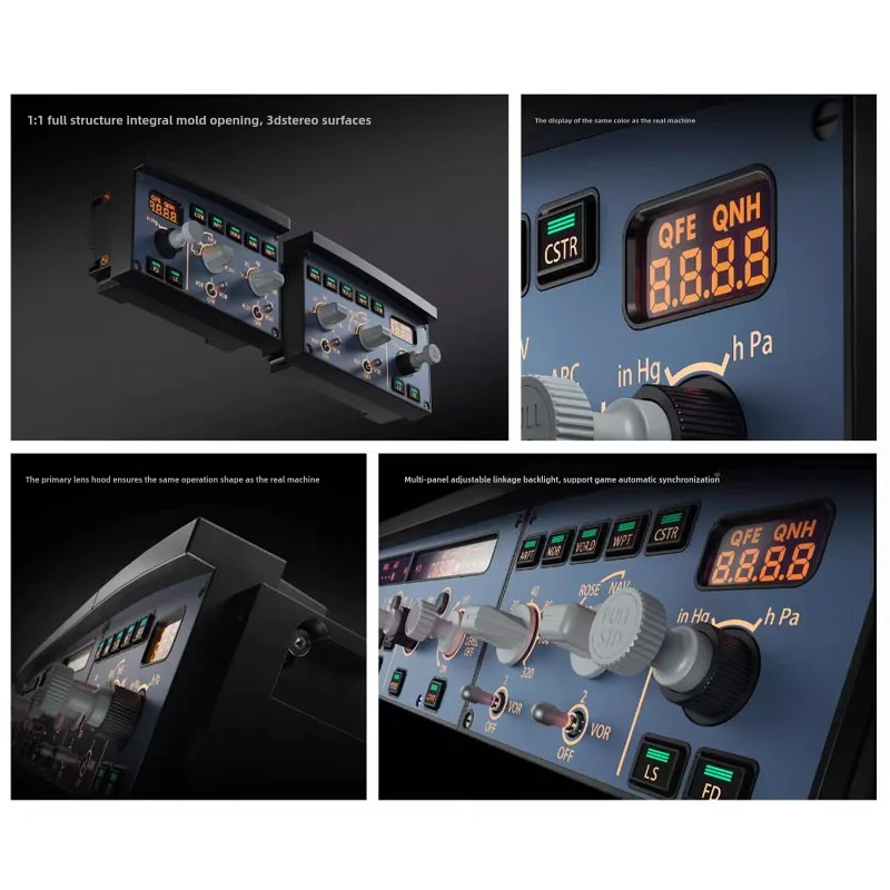 Simulador de vuelo A320 EFIS-R/EFIS-L Unidad EFIS de tamaño completo Panel de control de vuelo Simulador de juego de vuelo Soporte para X-Plane MSFS - imagen 4
