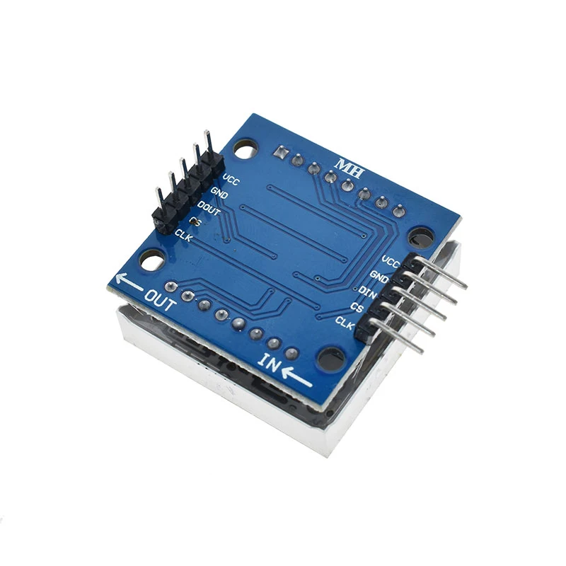 Módulo de matriz de puntos MAX7219, módulo de microcontrolador, módulo de pantalla, productos terminados, pueden estar juntos para programación arduino - imagen 2