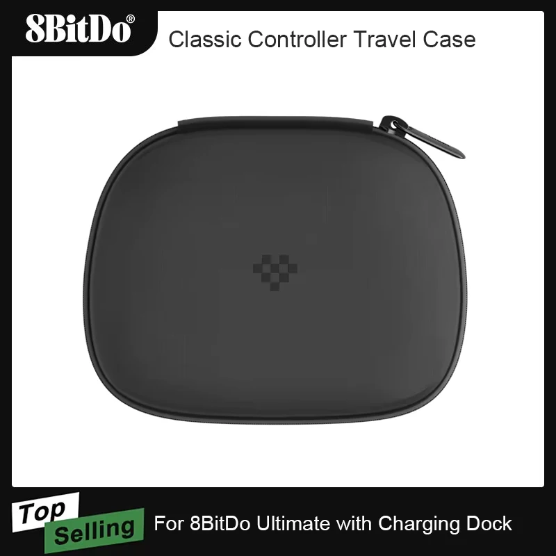 Funda de viaje para controlador clásico 8BitDo, carcasa protectora dura para 8BitDo Ultimate Bluetooth con controladores de base de carga