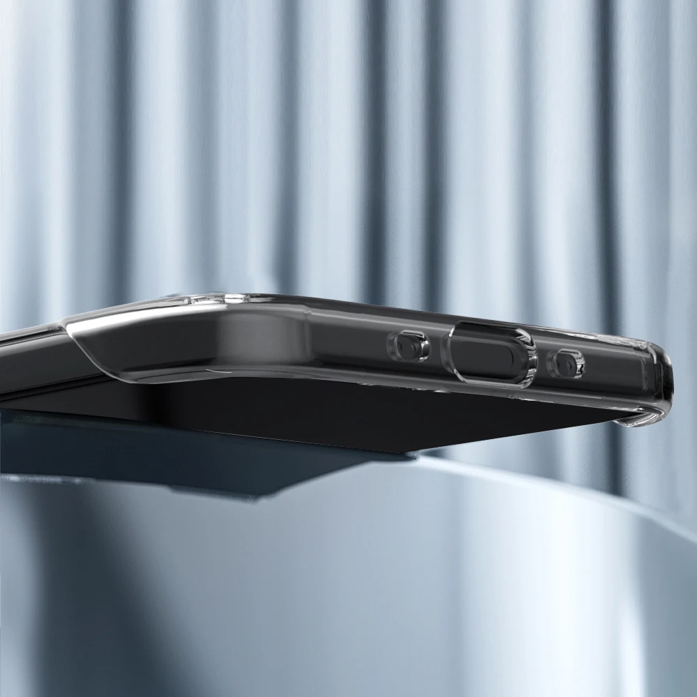 Estuche rígido transparente de medio paquete para iPhone 17 Air 16 15 14 13 12 11 Pro Max Plus Mini 16E contraportada transparente sin bisel ultrafino - imagen 4