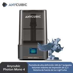 ANYCUBIC Photon Mono 4 AE – Impresora 3D de resina UV LCD