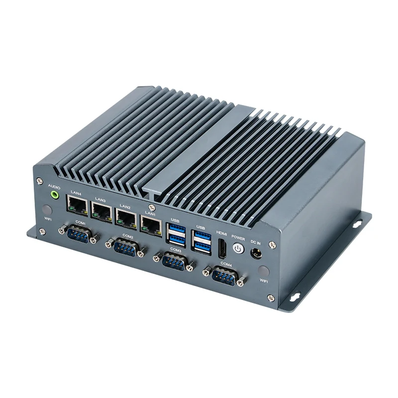 XCY Mini PC industrial Intel Core con WiFi y LTE múltiples puertos - imagen 5