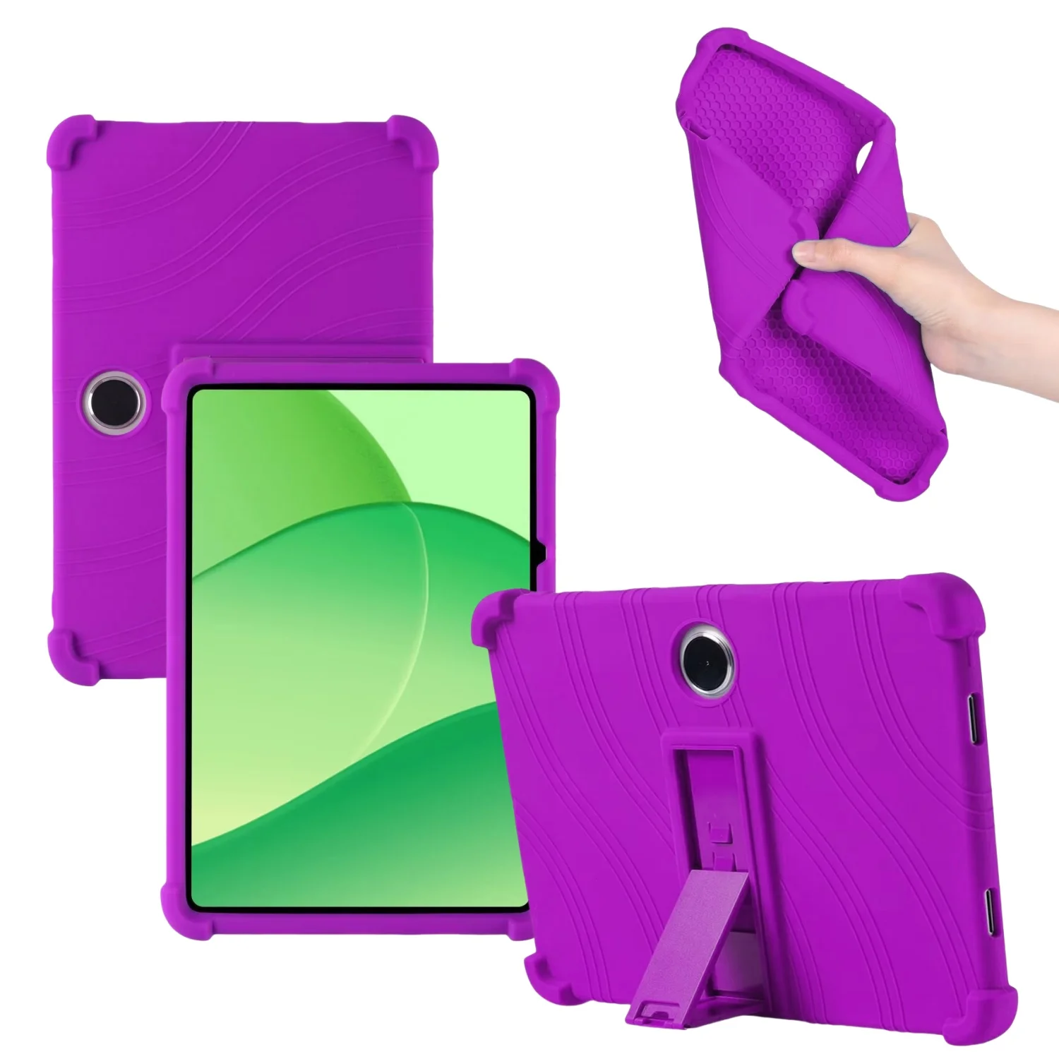 Funda suave para tableta Oppo Pad SE, carcasa protectora de silicona de cuerpo completo a prueba de golpes con soporte, 11 pulgadas, 2025