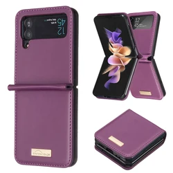 Funda Cuero Samsung Galaxy Z Flip 5/4/3 Antigolpes Mate