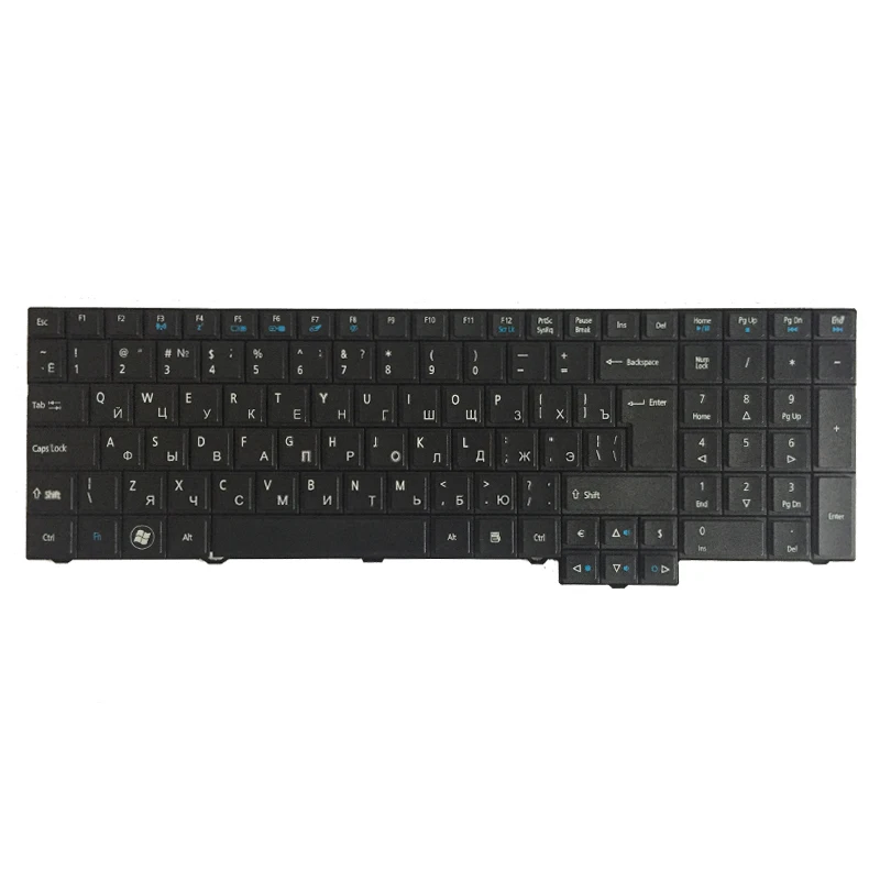 Teclado para portátil Acer TravelMate 5760, TM5760, 5760G, 5760Z/ZG, TM6595, 6595, 6596G, 6595T/TG, TM6495T, 7750, TM7750, TM8573, Reino Unido/Rusia - imagen 3