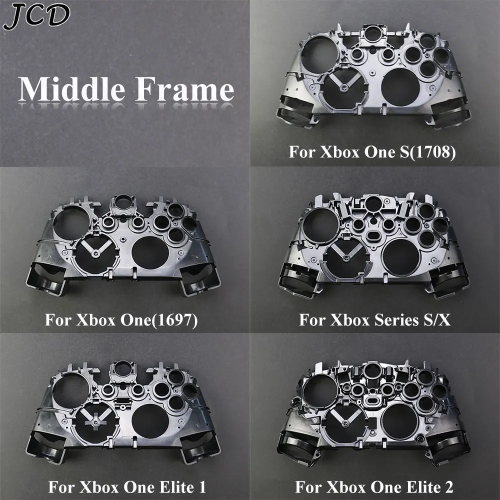 Controlador de juego JCD, funda de marco medio para Xbox One S 1708 Series S X Xbox One Elite1/2, soporte interno de placa de carcasa - imagen 2