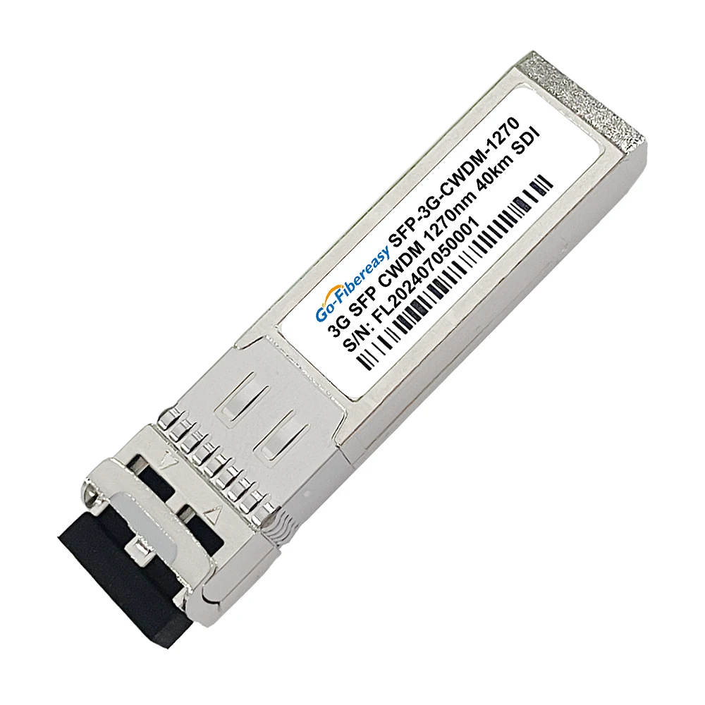 Transmisor y receptor 3G CWDM SFP 1270nm 40km Duplex LC SMF patrones patológicos de vídeo módulo transceptor óptico SD/HD/3G-SDI - imagen 5