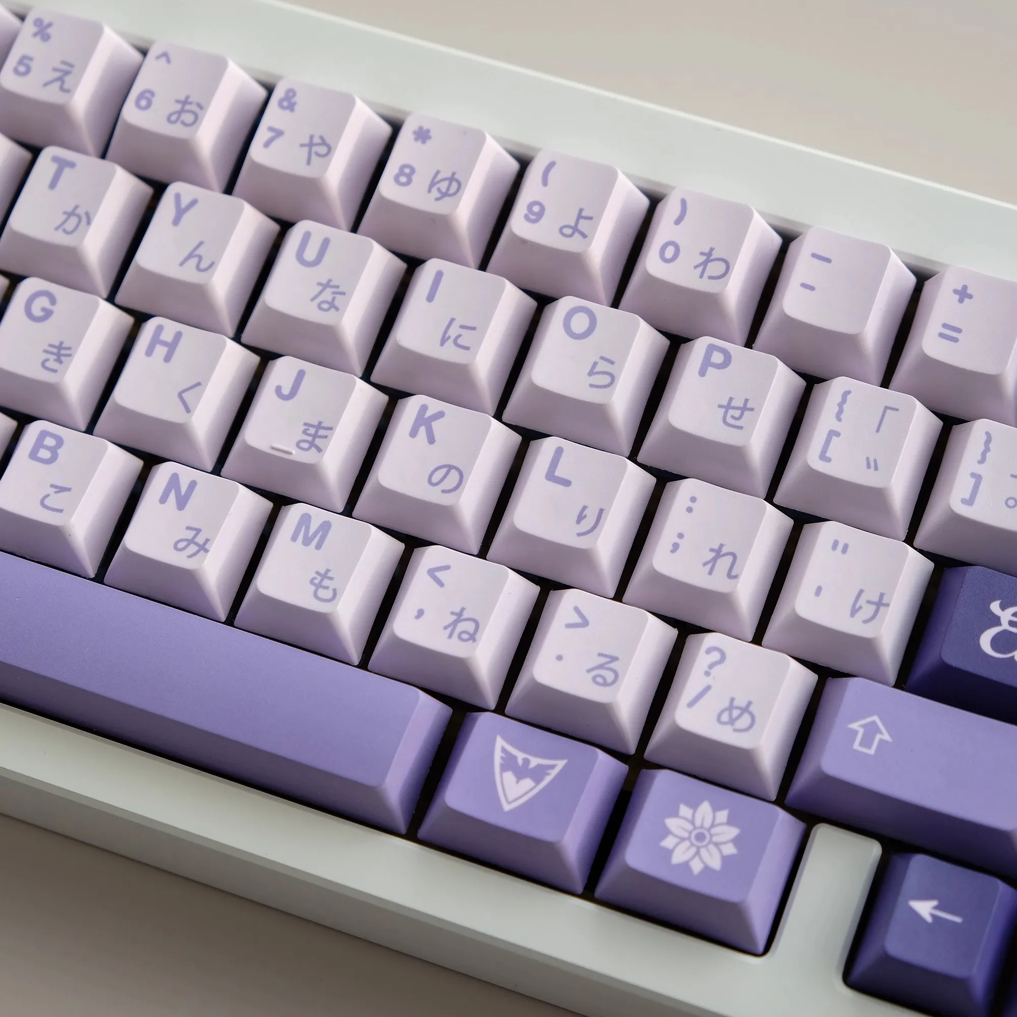MiFuny-teclas con tema de bruja pura helada, teclas PBT con perfil de cereza púrpura, tapa de teclado personalizada para teclado mecánico, regalos para jugadores de PC - imagen 2
