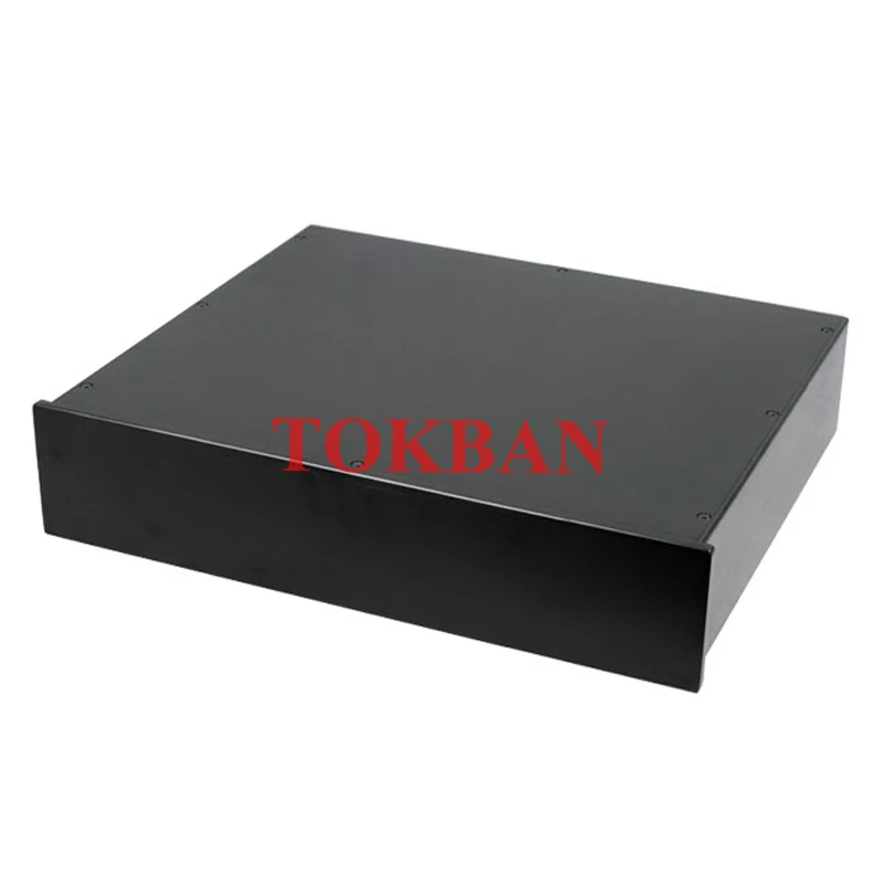 Tokban Audio 4309 431*92*308/358mm amplificador de potencia totalmente de aluminio chasis carcasa DIY DAC decodificador HFI preamplificador carcasa - imagen 4