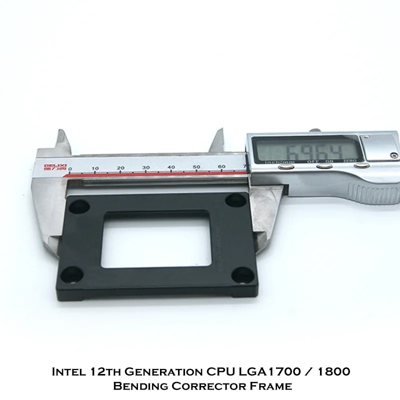 Hebilla LGA1700, Intel 12th CPU LGA1700/1800 bcf Corrector de flexión Protector de marco Placa posterior CPU Cooler - imagen 5